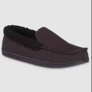 isotoner Men's Black Loafers